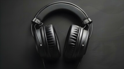 Fototapeta na wymiar Soothing Beats: Minimalist Headphones for Enhanced Sleep & Wellness. Concept Sleep Enhancement, Wellness Gear, Minimalist Design, Audio Technology, Relaxation Aid