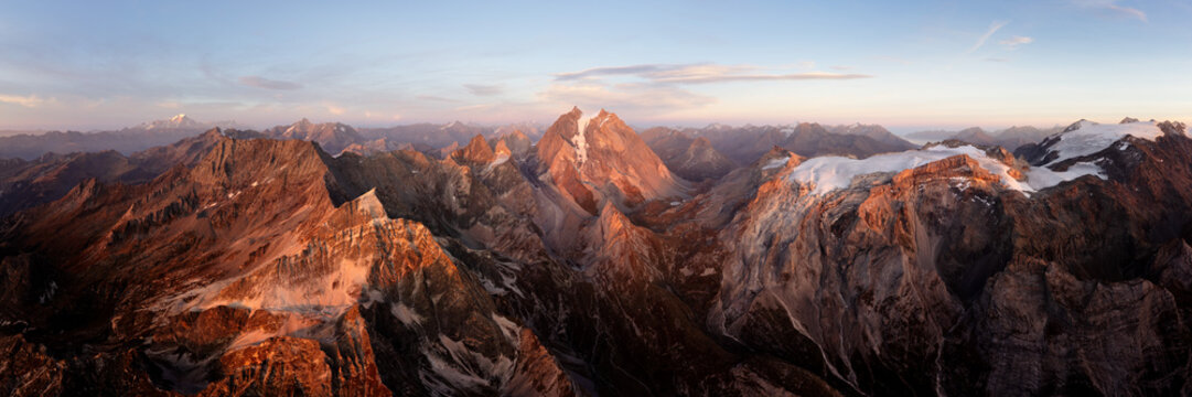 Parc national de la Vanoise Sunset French Alps