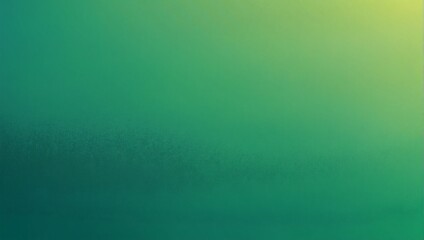 Abstract green gradient background with grainy noise texture. - obrazy, fototapety, plakaty