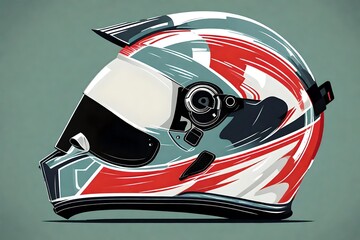 helmet on a white background