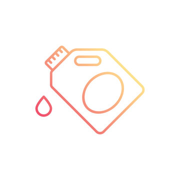 Oil icon design with white background stock illustration