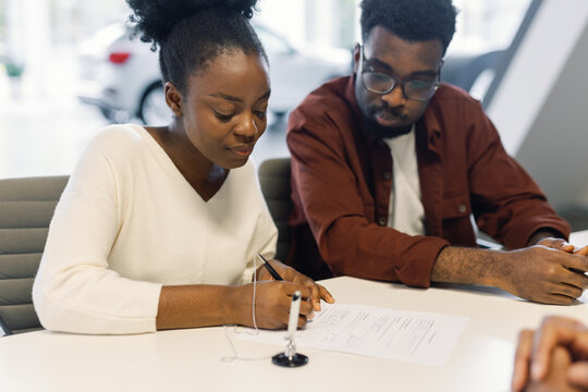 Customers confirm purchase dealer automobile agreement