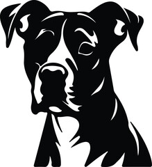 American Staffordshire Terrier silhouette