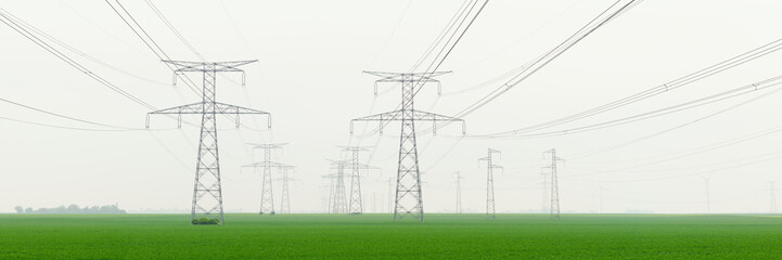 Electricity Pylons France