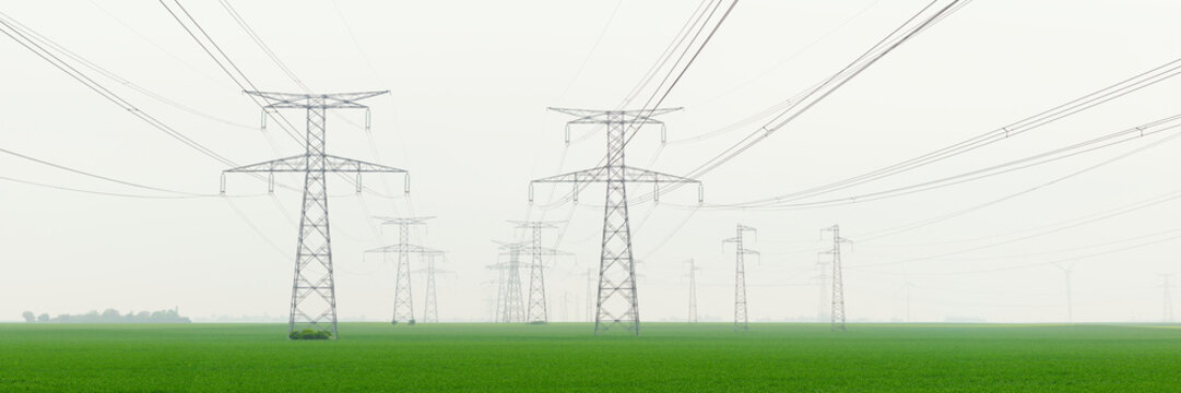 Electricity Pylons France