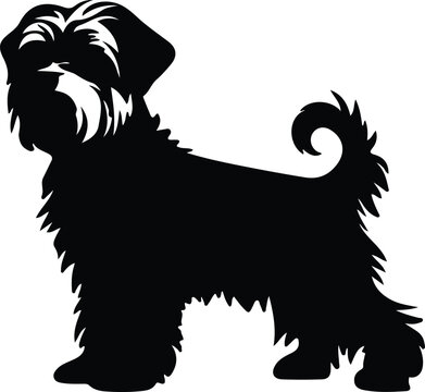 Dandie Dinmont Terrier silhouette