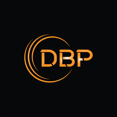 DBP Letter Initial Logo Design Template Vector Illustration