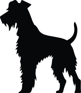 Irish Terrier silhouette