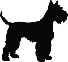 Kerry Blue Terrier silhouette