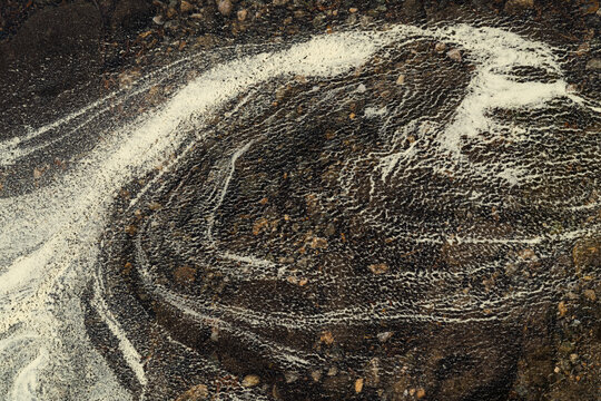 Abstract Formation of Pollen On Water