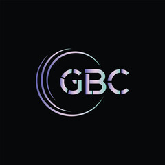 GBC Letter Initial Logo Design Template Vector Illustration