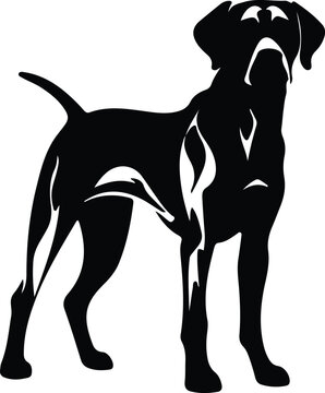 Rhodesian Ridgeback silhouette