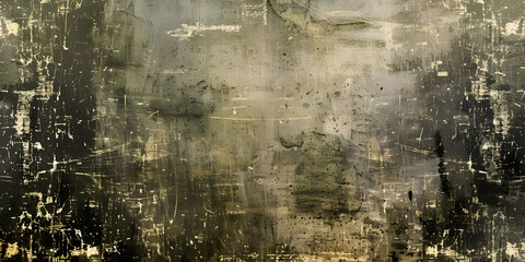 Distressed vintage grunge texture with scratches background - Ai Generated