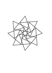 ster, grid, net, crystal, vector, triangle, octagon,  © Michael