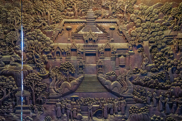 Buddhist Temple Wat Phra That Doi Suthep, Thailand, architecture of Asia