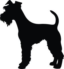 Wire Fox Terrier silhouette