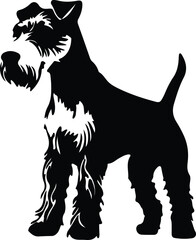 Wire Fox Terrier silhouette