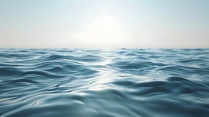 Calm sea water surface during day light.