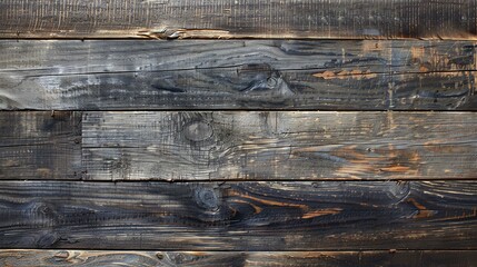 Rustic wooden background with dark wood grain texture. The wood is old and weathered with a few knots and nail holes.