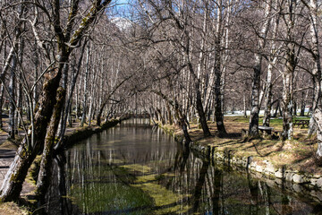 The Covão d'Ametade is one of the most beautiful places in the Serra da Estrela, Portugal. The water is crystal clear.	
