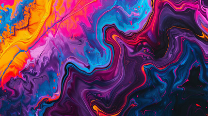 Background pattern of colors melting together
