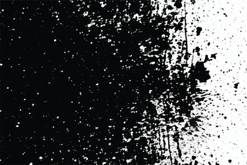 Grunge background. Distressed overlay texture. Grunge background. Abstract textured effect. Vector Illustration. Black isolated on white background. EPS10.