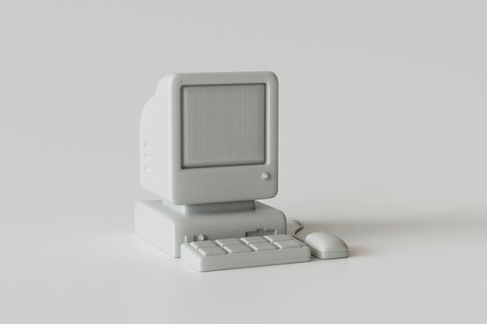 Vintage Computer Render