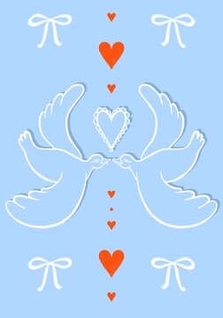 Two doves 