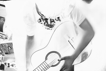 guitar and music