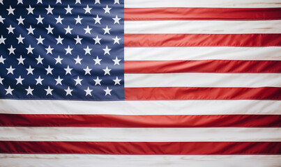 Obraz premium Country flag painted on wood