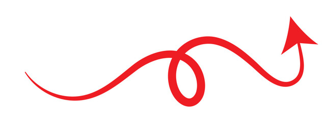 Hand drawn arrow sign. Handdrrawn svg arrows. Isolated direction doodle arrow icon