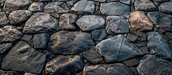 Stone floor texture background.
