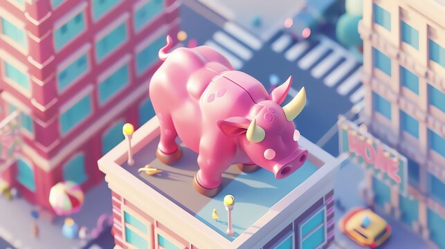 A stock market where companies are valued based on their contributions to environmental sustainability