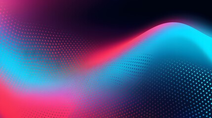 Fototapeta premium Colorful abstract with seamless wavy pattern.