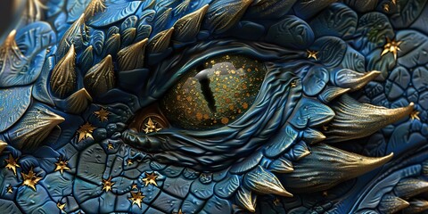 Fantasy dragon design.
