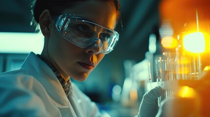 Professional Female Scientist in Pharmaceutical Research