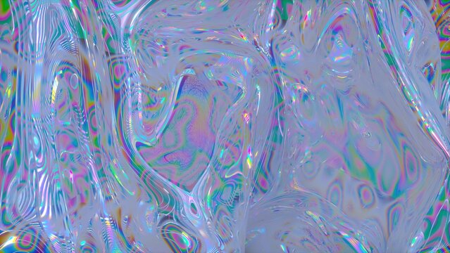 Abstract trendy holographic background
