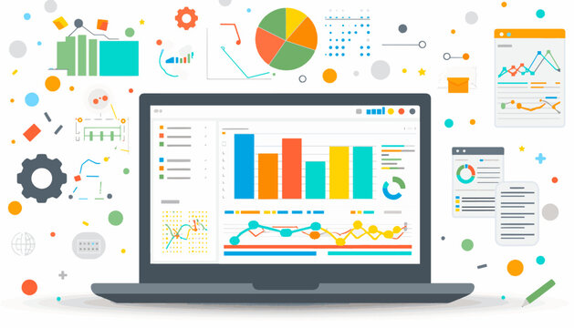 Laptop Chart Images – Browse 1,157,567 Stock Photos, Vectors, and Video ...