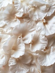 flower petals white background.