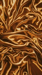 Close-Up View of Gold Fabric - obrazy, fototapety, plakaty