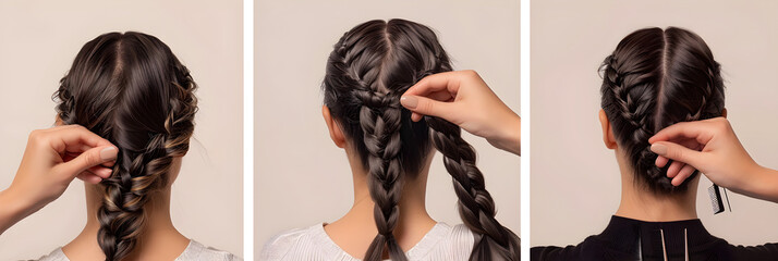 Step-by-step Guide to Classic, Fishtail, and French Braid: Exploring Different Plait Hairstyles
