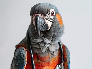 Papagaio veterinário, saúde animal