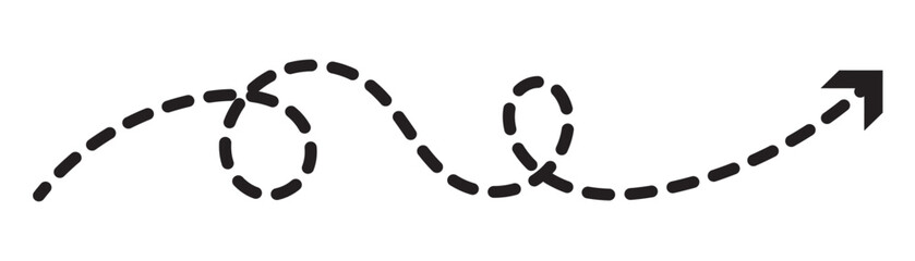 Hand drawn arrow. Vector doodle icon. lack arrow. Vector illustration in white background in eps 10.