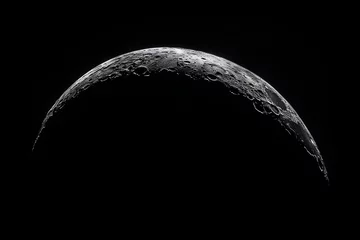 Fotobehang A particularly thin crescent moon, shot with 8 refractor. . © crescent