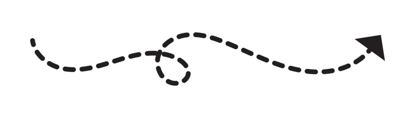 Hand drawn arrow. Vector doodle icon. lack arrow. Vector illustration in white background in eps 10.