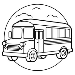 -illustration-of-a-school-bus-vector-illustration