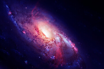Fototapeta premium Beautiful cosmic nebula. Elements of this image furnished by NASA