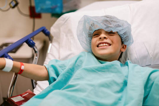 Happy Tween Boy Pre-Surgery
