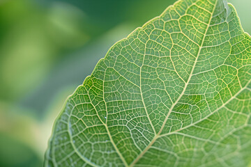 Macro Photography of a Lush Green Leaf - A Botanist's Guide