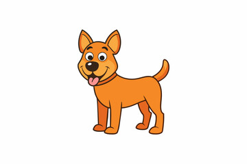 dog vector illustration